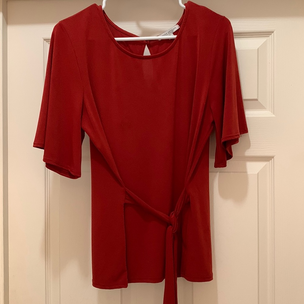 Beautiful rust orange blouse
